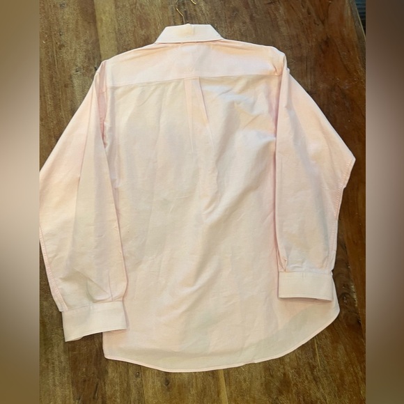 Men’s Vintage Tommy Hilfiger pink long sleeve button up size small - Picture 2 of 4